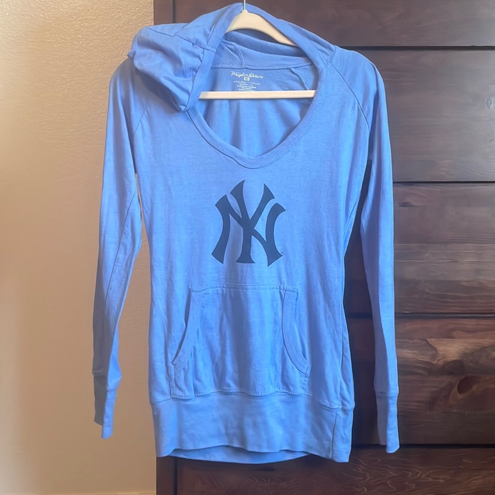 Wright & Ditson Blue Women's Hoodie Top